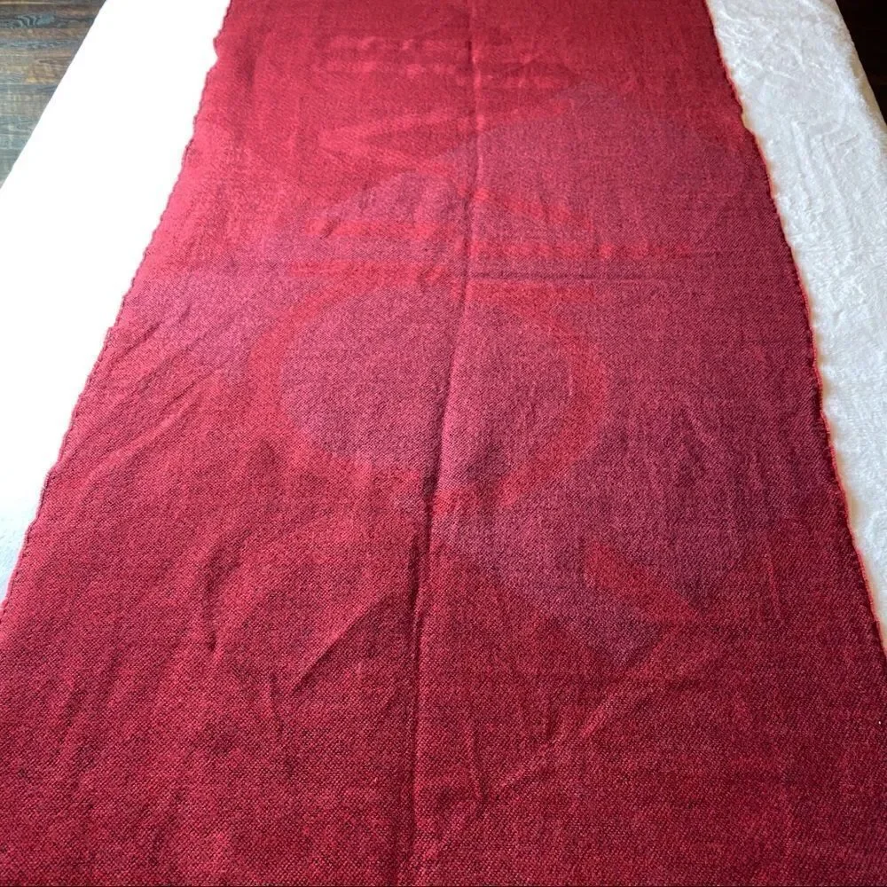Calvin Klein Knit Acrylic Blanket Shawl